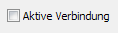 15. Checkbox Aktive Verbindung