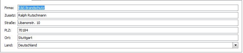 13. CustomerAddress(4) tab