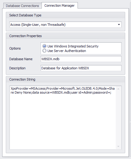 14. Connetion String